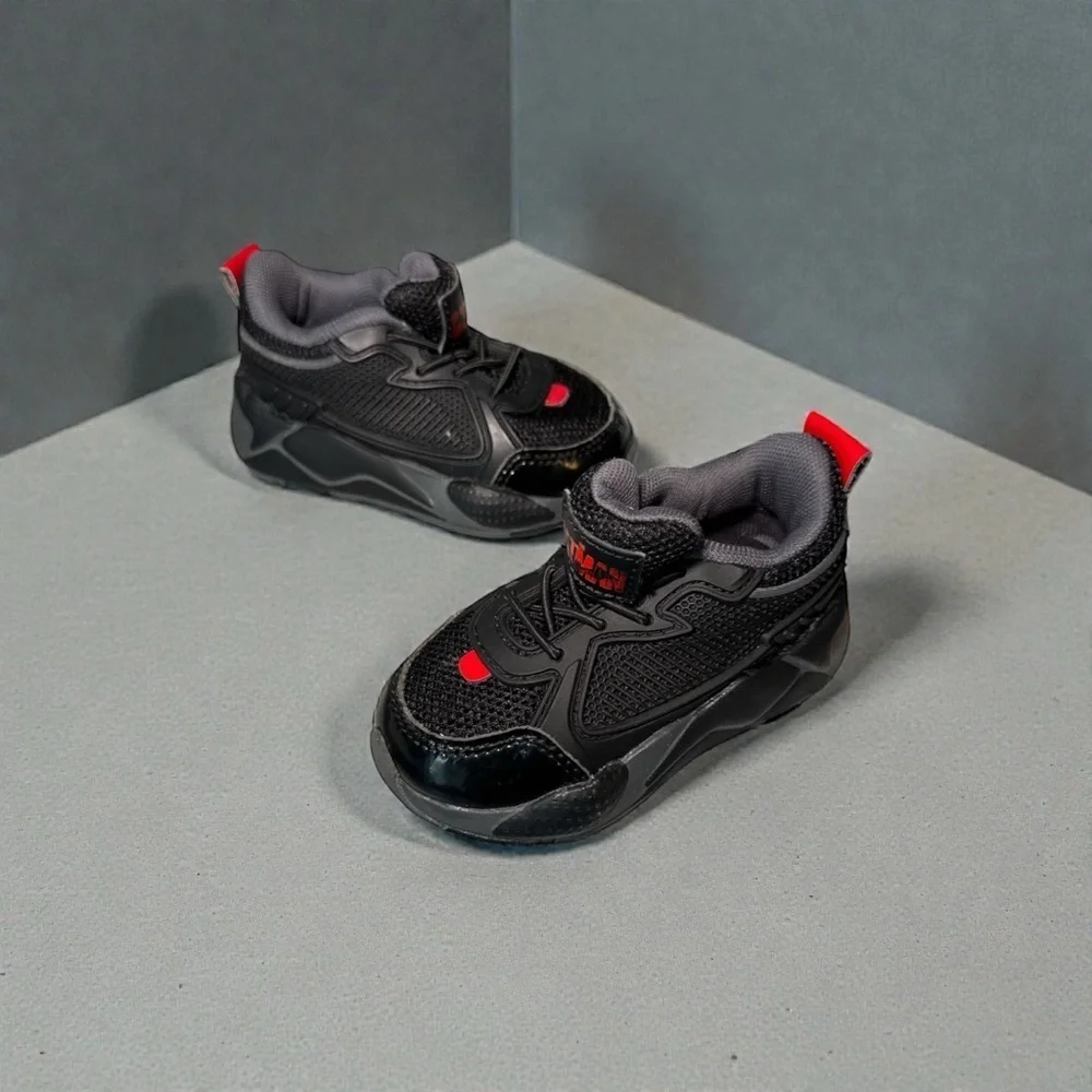 Puma x The Batman RS-X Baby Toddler Shoes Size 4 Sneakers Limited Edition